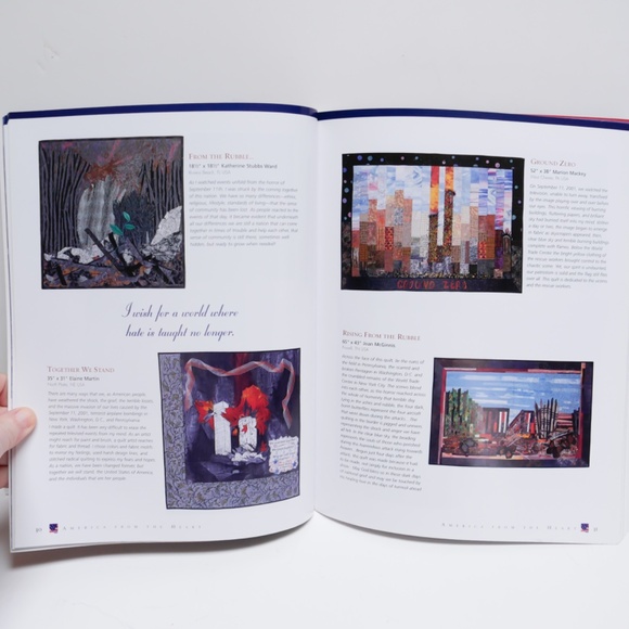 America from the Heart: Quilters Remember September 11, 2001 by Karey Bresenhan - Picture 3 of 3